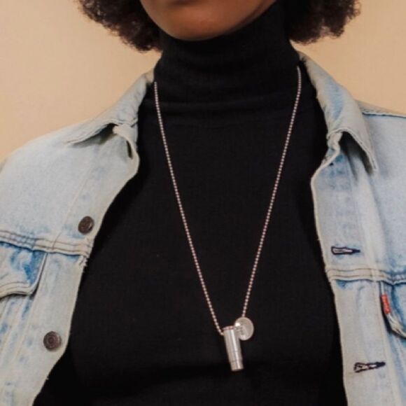 Half United Artisan Made Fighting Hunger Bullet Necklace - Picture 6 of 14